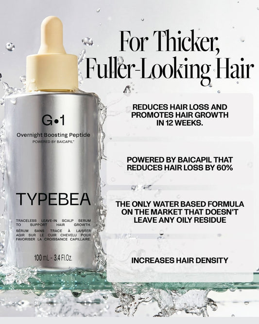 Overnight Boosting Peptide Hair Growth Serum (2 Pack)