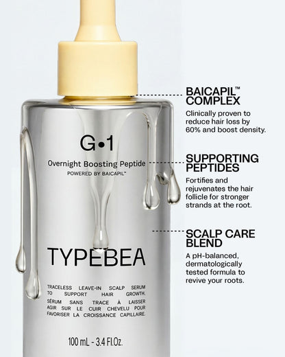 Overnight Boosting Peptide Hair Growth Serum (2 Pack)